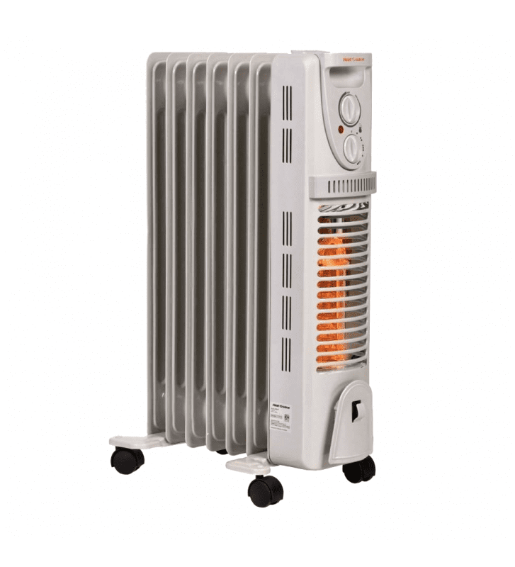 Heat Wave Calefactor Heat Wave Eléctrico 2 En 1 Blanco