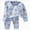 C107---Blue, variant on 18-24 Months Girls Long Sleeve Pajama Set Baby Girl Clothes Toddler Girl Outfit Ruffle Sleeve Shirt Pant Set Fall Winter Clothing for Girl,Blue