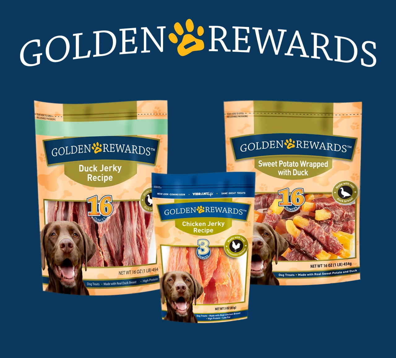 golden rewards sweet potato wrapped with chicken dog treats 32 oz