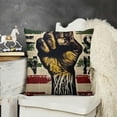 thumbnail image 2 of YINGXI June 19th Throw Pillowcase Decor for Sofa Couch 12x12in, 2 of 5