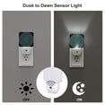 thumbnail image 3 of Cauagu Mandala Print LED Nightlight,0.5W Night Lights Plug into Wall 1 Pack with Dusk-to-Dawn Light Sensor Soft Glow Lamp for Bathroom Adult Hallway-, 3 of 7