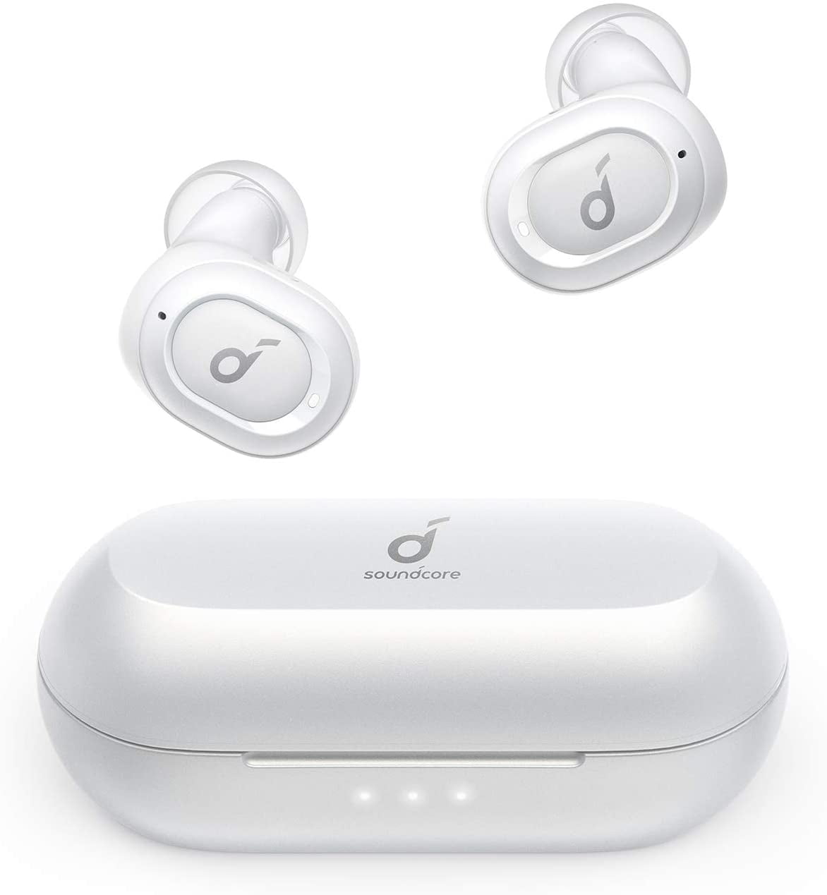 Upgraded,Anker Soundcore Liberty Neo True Wireless Earbuds IPX7 Waterproof Stereo Headphones [White]