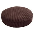 thumbnail image 1 of Funda de asiento para taburete de bar, con cojín de asiento elástico, transpirable y lavable. Marron oscuro, 1 of 9