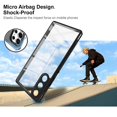 thumbnail image 5 of IMAK UX-9A Series for ZTE nubia Redmagic 10 Air 5G Case Clear TPU PC Phone Cover Reinforced Corners, 5 of 5