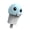 Light blue, variant on Multifunction Desktop Cable Organizers Easy Adjust Cord Manager For Home Dorm Setups