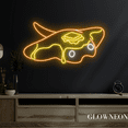 thumbnail image 2 of Glowneon Sea Pancake Neon Sign, Ray Fish Pancake Bakery Wall Led Sign, 2 of 5