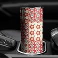 thumbnail image 3 of 20oz Pioneer Flower Floral Print Pattern Skinny Tumblers Stainless Steel Tumbler with Lid and Straw,Vacuum Insulated Double Wall Travel Tumbler Cups with Cleaning Brush for Coffee,Tea, 3 of 6