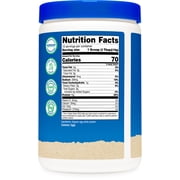 Nutricost Organic Egg White Protein Powder 8oz (Unflavored) - 15 Grams Protein per Serving, GMO-Free, Gluten Free