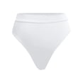 thumbnail image 4 of Womens Bikini Bottoms Tummy Control High Waisted Ruched Swim Bottom Full Coverage Swimsuits Bottoms Summer Beachwear, 4 of 5