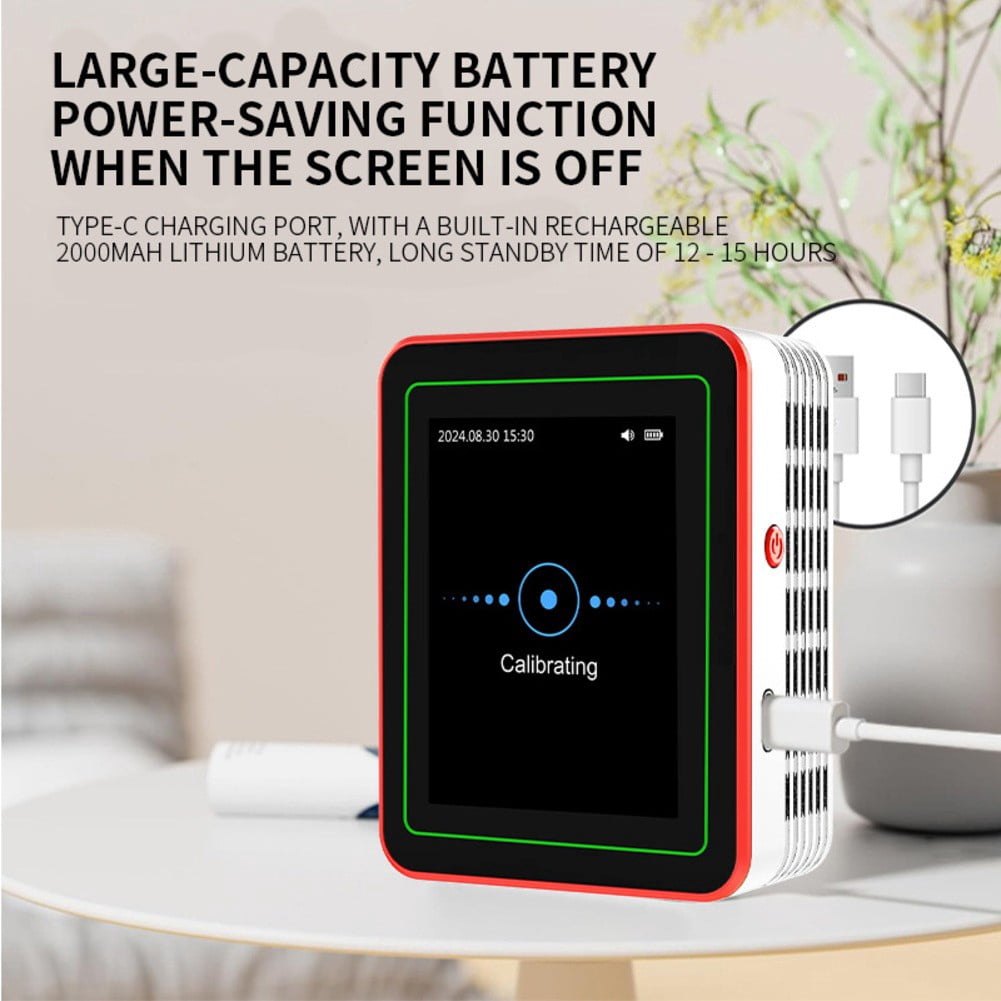 18-in-1 Smart AQI Quality Tester PM Carbon Dioxide Temperature&Humidity Monitor