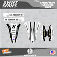 thumbnail image 4 of Kalair GFX Graphics Kit for Yamaha 2-stroke Enduro YZ 250X (2023) Swift Series, 4 of 5