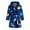 Navy, variant on ATOGUTA Boys Girls Robe Kids Soft Plush Hooded Fleece Bathrobe Navy, Size 2T-8