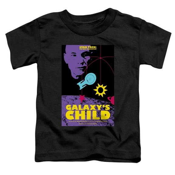 Star Trek Tng Season 4 Episode 16 Toddler T-Shirt Black