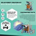 Discovery Kids Mindblown STEM 12in1 Solar Robot Creation 190Piece