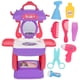 thumbnail image 1 of KAKOWELY 1 juego de simulación de belleza para niños, kit de peluquería, juguetes de simulación, 1 of 4