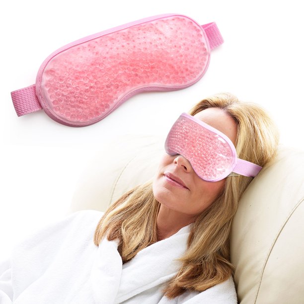 Gel Eye Mask, Hot Cold Therapy for Puffy Eyes, Dark Circles, Migraines