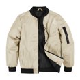 thumbnail image 6 of 8-9 Years Big Boys Bomber Jacket Zip Up Lightweight Flight Coat Casual Outerwear, 6 of 7