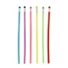 TIE-LION Flexible Soft Pencil Colorful Stripe Bendy Pen Funny Student Stationery (B)