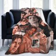 thumbnail image 1 of Timothee Chalamet Throw Blanket 60" x 50" (3 Sizes) , Lightweight, Ultra- & Comfy Flannel Blanket, Microfiber Fleece Blanket, Anti-Pilling Plush Blanket for Couch, Bed, Sofa, 1 of 7