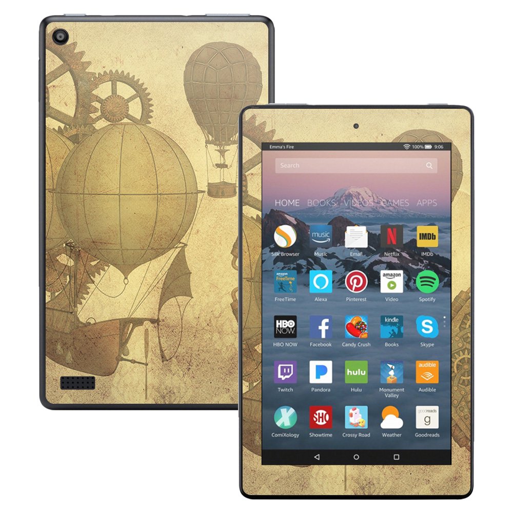 Grunge Skin For Amazon Kindle Fire 7 (2017) Protective, Durable, and