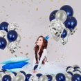 thumbnail image 5 of Dos juegos en total, decoraciones de cumpleaños para hombres, decoraciones de fiesta de cumpleaños azul marino, pancarta de feliz cumpleaños para niños, niñas, hombres, suministros de decoración de fi, 5 of 5