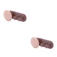 thumbnail image 1 of Inteprter Soporte de almacenamiento Colgador de almacenamiento de alambre autoadhesivo de plástico Gancho de estante colgante para oficina en casa, rosa y Type1 NO1 Inteprter CBP166653, 1 of 6
