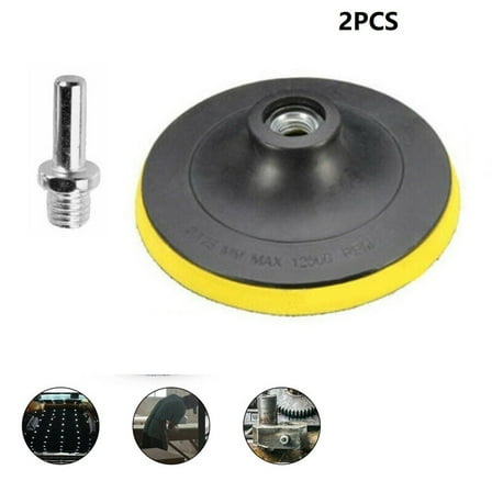 125mm 5in Polishing Grinding Backing-Plate Hook Loop Pad for Sander Sanding Disc