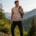 thumbnail image 5 of Mens Tank Tops Summer Sleeveless Camo Printed Tee Cool Workout T-Shirts Beach Novelty Undershirts, 5 of 6