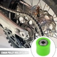 thumbnail image 3 of Unique Bargains 2 Set 8mm Chain Roller Pulley Chain Tensioner Motorcycle Orange, 3 of 7