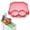 Pink, variant on FXMLRLK Complete Celebration Tray Featuring Combined Drink Spaces and Meal Separator Panels 9.76x9.45inch Strong Build Easy Beach Tray,Green
