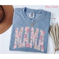 thumbnail image 3 of Comfort Colors Boho Floral Mama Shirt Mothers Day Gift Trendy Mom Spring Tee Cute Gift for Mom Oversized Shirt for Women Flowers Mama Shirt, 3 of 5