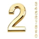 thumbnail image 2 of Yuarrent Espejo dorado de 5 Cm, ​​número de casa Digital, galvanoplastia de plástico, 0-9, señal de número de casa de habitación, accesorios de Decoración del hogar 9 Yuarrent JJ23215-09, 2 of 6