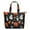 Black Halloween Pumpkin-3, variant on Black Halloween Pumpkin Faces Travel Tote Bags for Women Carry On,Large Weekender Bags for Women Travel,Multi Functional Duffle Bag for Work,Shopping,Sports