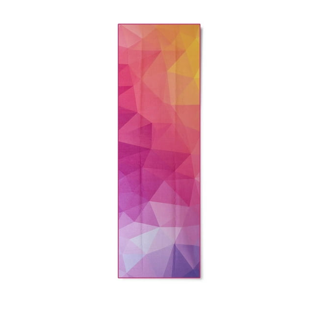 Printed Hot Yoga and Gym Towel -Orange
