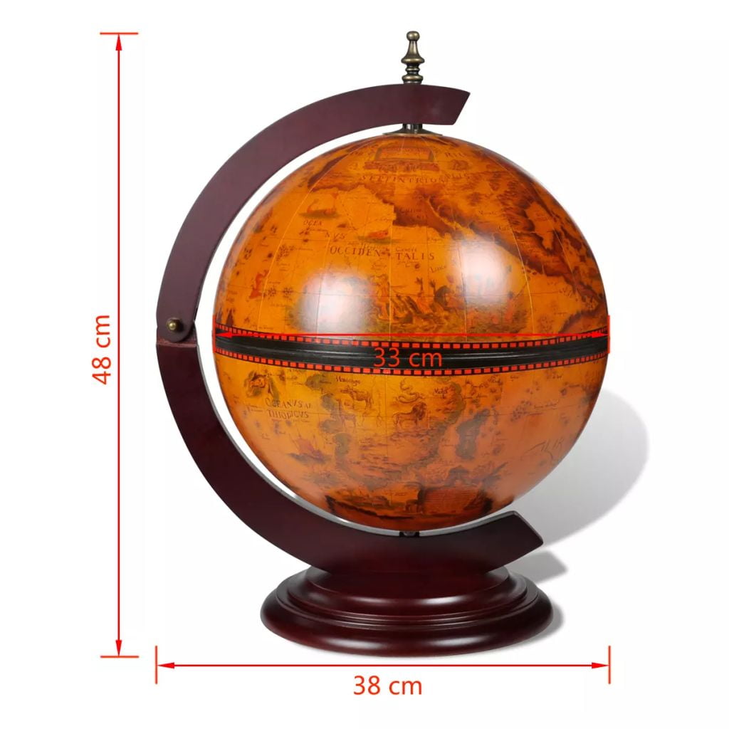 Mid Century Wine Bottle Holder, Tabletop Globe Bar Wine Stand, Wine Organizer Countertop Liquor Storage Display for Kitchen Home Mid Century Wine Bottle Holder, Tabletop Globe Bar Wine Stand, Wine Organizer Countertop Liquor Storage Display for Kitchen Home