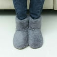 thumbnail image 4 of Electric Heated Shoes Comfortable Plush Foot Warmer Washable Heating Shoes, 4 of 11