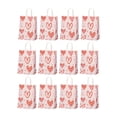 thumbnail image 1 of 12 bolsas de regalo para San Valentín con asa y forma de corazón, decorativas para fiestas. Rosa, 1 of 9