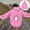 Pink, variant on Womens Long Sleeve Hooded Sweatshirt Drawstring Pink Ribbon Graphic Cancer Awareness Hoodies with Pockets Loose Fit Pullover Tops