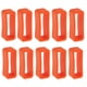 thumbnail image 2 of Lote de 10 correas de silicona para reloj. naranja, 2 of 7
