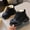 Black, variant on Zecgelong Children Velvet Thickened Warm Short Boots Fashionable Outdoor Flat Princess Leather Boots Girls sneakers Size 12-18 Months