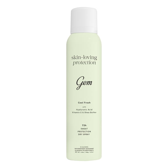 Gem Skin-Loving 72hour Protection Antiperspirant Deodorant Spray: Cool Fresh 3.8 oz