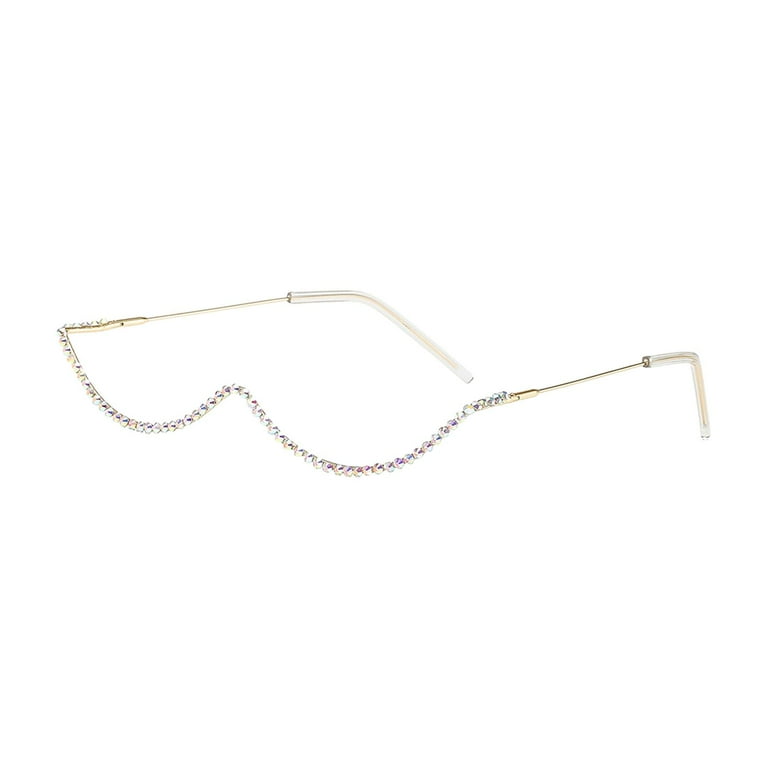 Granny Specs Round Gold Frame No Lens Granny Specs Round Gold Frame No Lens