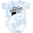 thumbnail image 3 of Inktastic Someone in Connecticut Loves Me Boys or Girls Baby Bodysuit, 3 of 5