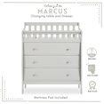 Dream On Me Marcus Changing Table And Dresser, Mystic Gray