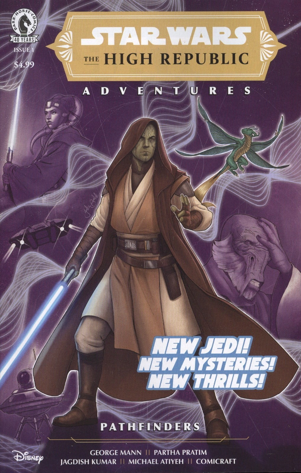 Cover of Star Wars: The High Republic Adventures - Pathfinders #1