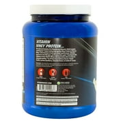 Vitamin Whey Protein Powder Vanilla - 60g of Protein - Gluten Free - 26 Vitamins & Minerals - BCAAs