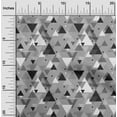 thumbnail image 2 of oneOone Polyester Spandex Gray Fabric Geometric Quilting Supplies Print Sewing Fabric By The Yard 56 Inch Wide, 2 of 5