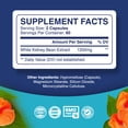 thumbnail image 3 of Phytoral White Kidney Bean Extract Supplement, Carb Blocker and Appetite Suppressant, 120 Capsules, 3 of 10