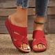 thumbnail image 4 of MKLEKYY Sandalias de Mujer Sandalias de Tacón Alto Con Punta Abierta y Suela Gruesa para Mujer Sandalias de Playa Con Tacón Alto y Suela Gruesa, 4 of 4