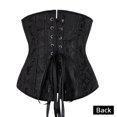 thumbnail image 5 of Corsé debajo del busto Floral Push Up Bustier deshuesado Gothique Korsett para mujeres frente Busk Gorset Korse Sexy mujeres gótico corsé, 5 of 5